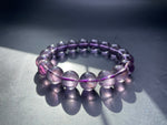 Genuine Amethyst Crystal Bracelet 14/12/10mm Purple Bead Jewelry