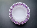 Genuine Amethyst Crystal Bracelet 14/12/10mm Purple Bead Jewelry